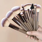 FARUZZI 20-Piece Professional Makeup Brush Set