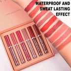 HANDAIYAN 6-Shade Matte Liquid Lipstick Set