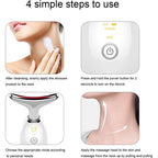 FARUZZI 7-Color Facial & Neck Lifting Massager