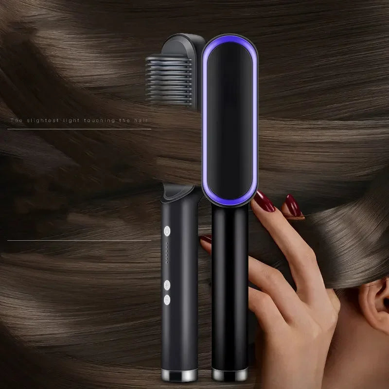 FARUZZI Thermostatic Hair Straightening Brush