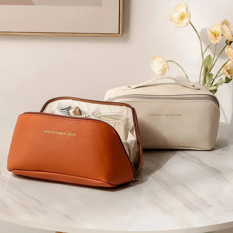 ROSE OF NO MAN’S LAND Large-Capacity Travel Makeup Bag