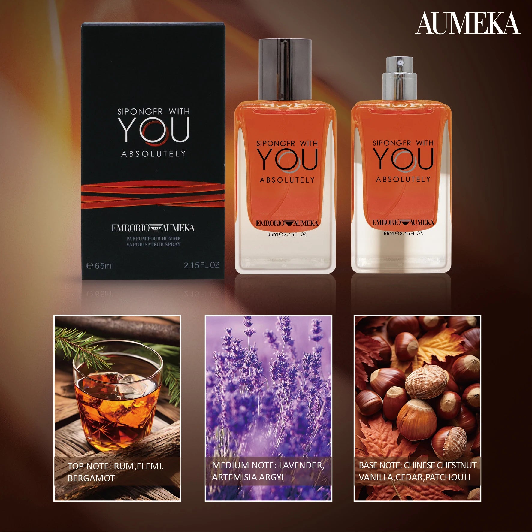 AUMEKA Woody Oriental Eau de Toilette (65ml)