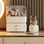 FARUZZI Rotating Makeup Brush Holder Organizer