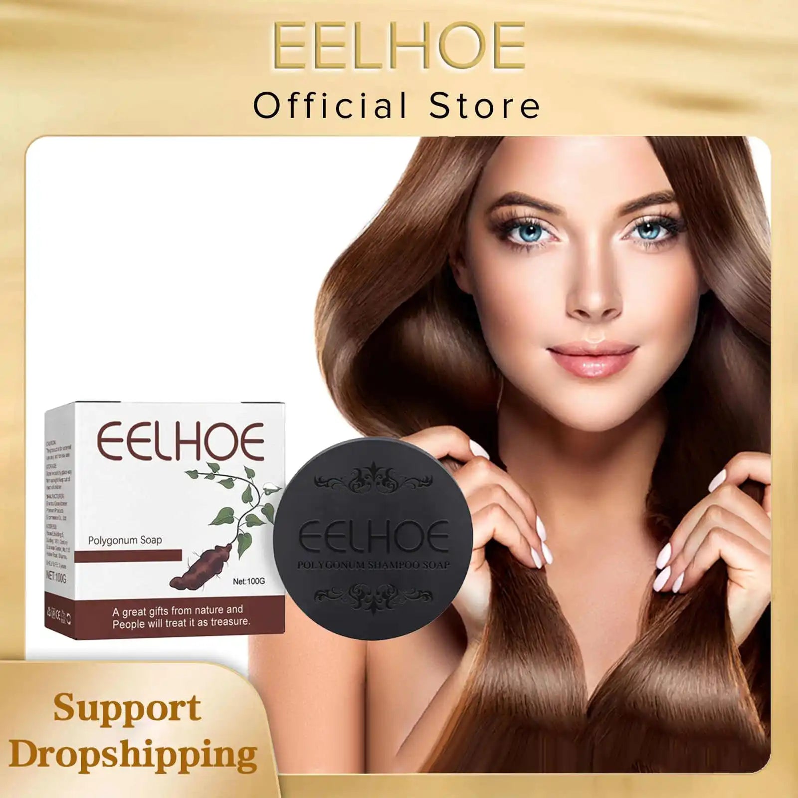 EELHOE Herbal Hair Growth Shampoo Bar