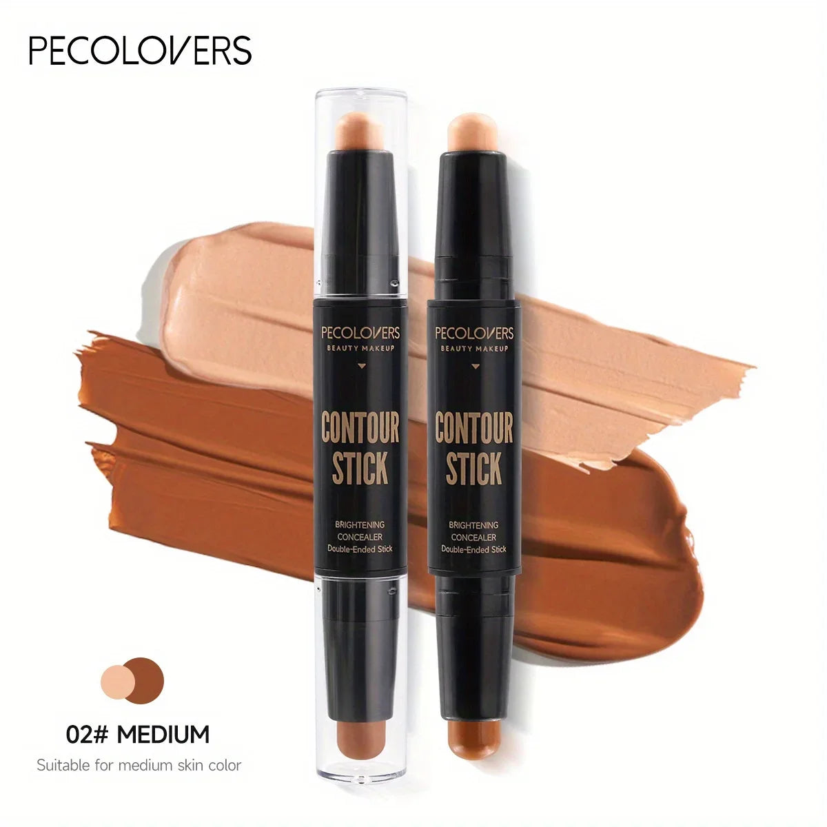 PECOLOVERS Dual-Ended Highlight & Contour Pen