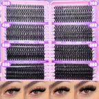 QUEENICE Cluster Eyelash Extensions
