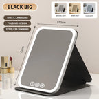 FARUZZI LED Portable Foldable Makeup Mirror