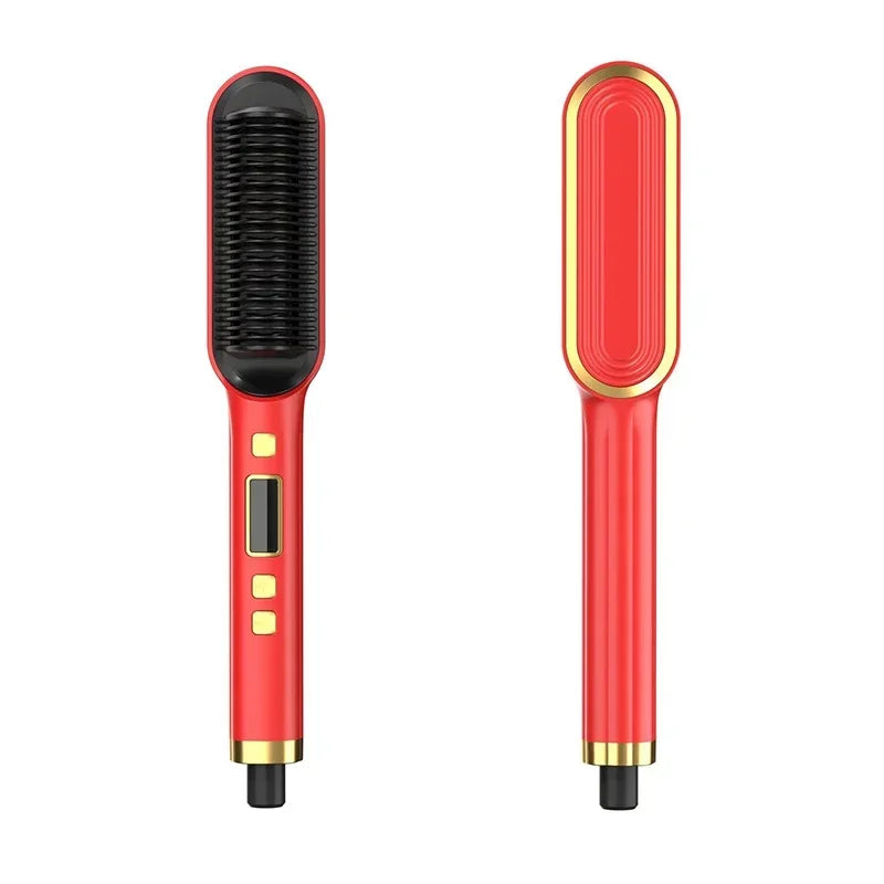 FARUZZI Thermostatic Hair Straightening Brush
