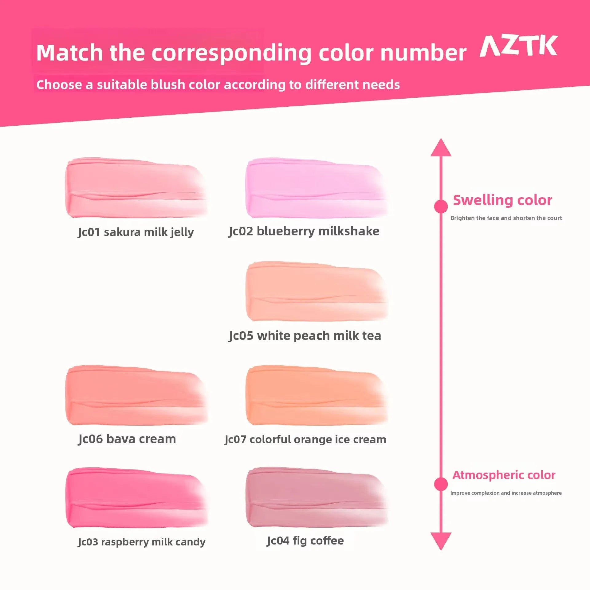 AZTK Jello Color Liquid Blush