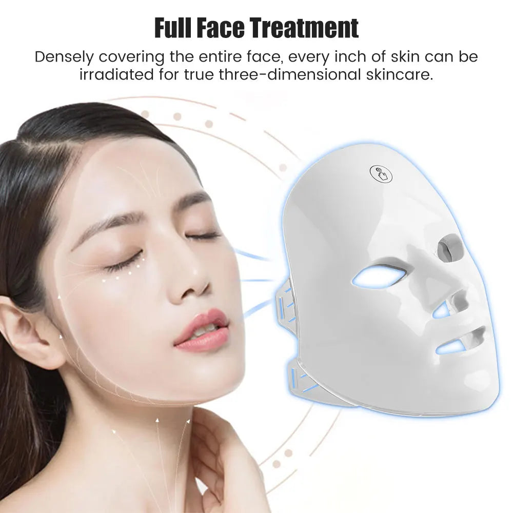 FARUZZI 7-Color LED Facial Therapy Mask