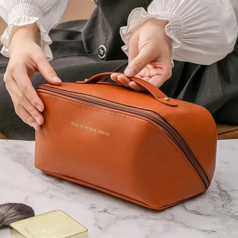 ROSE OF NO MAN’S LAND Large-Capacity Travel Makeup Bag