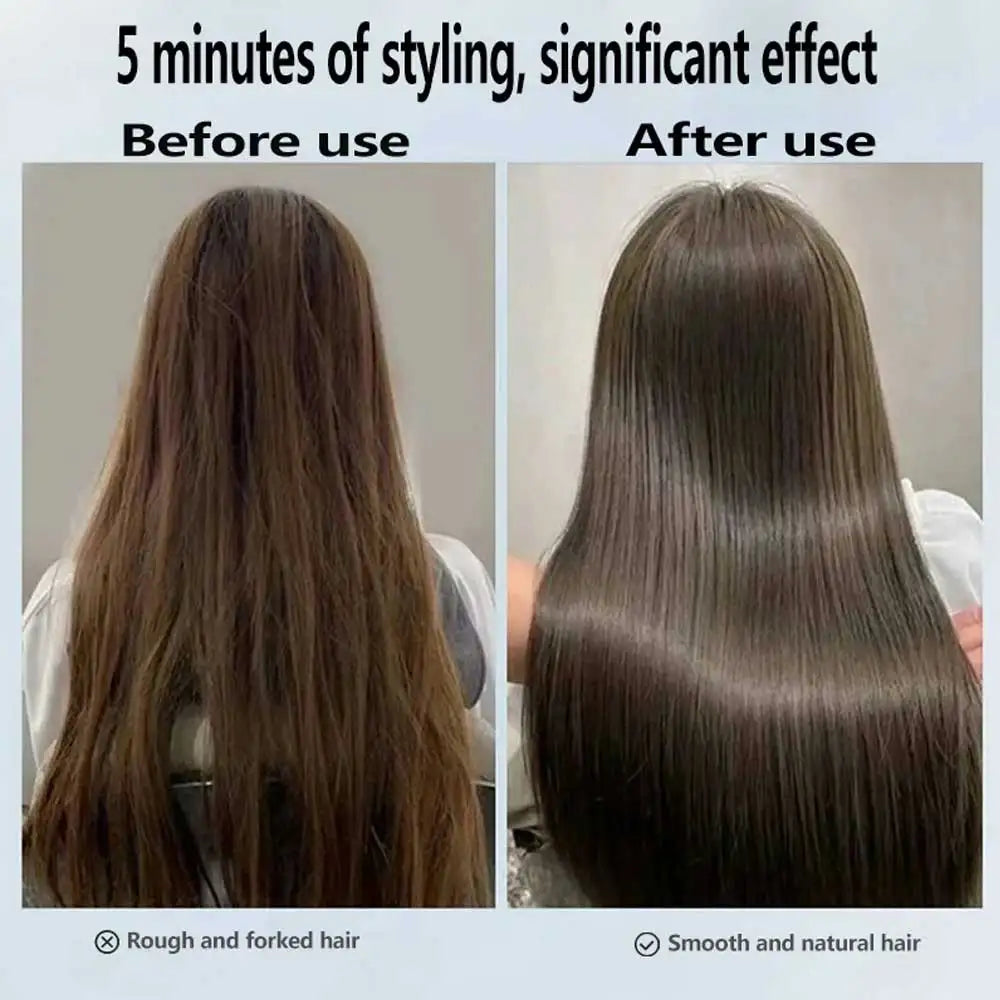 FARUZZI 2-in-1 Hair Dryer & Straightening Brush