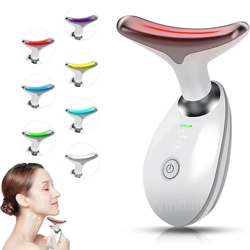 FARUZZI 7-Color Facial & Neck Lifting Massager