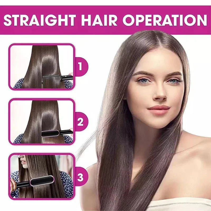 FARUZZI Thermostatic Hair Straightening Brush