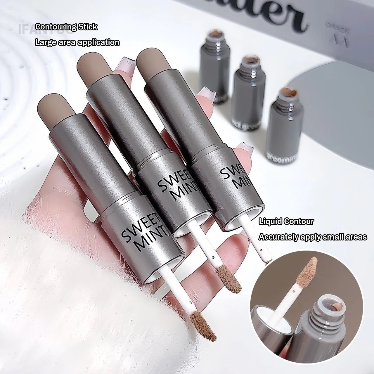 SWEET MINT Dual-Ended Contour & Concealer Stick