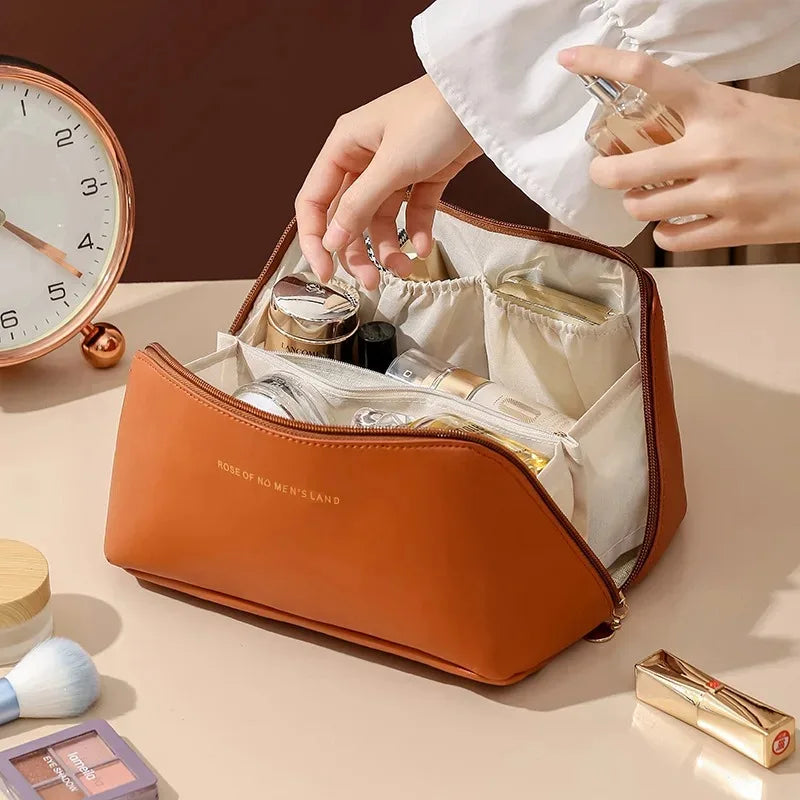 ROSE OF NO MAN’S LAND Large-Capacity Travel Makeup Bag