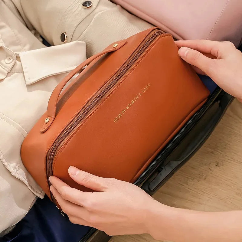 ROSE OF NO MAN’S LAND Large-Capacity Travel Makeup Bag
