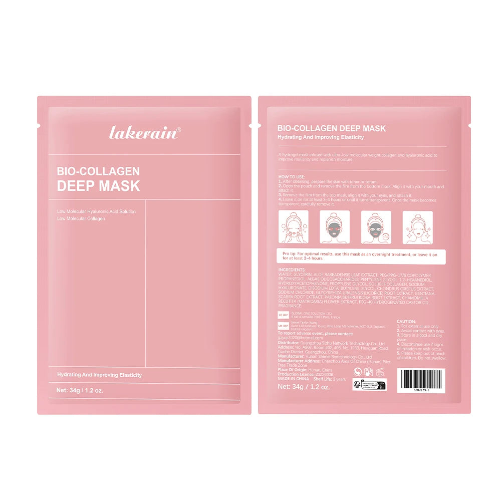 BIO-COLLAGEN Deep Hydrating Hydrogel Mask