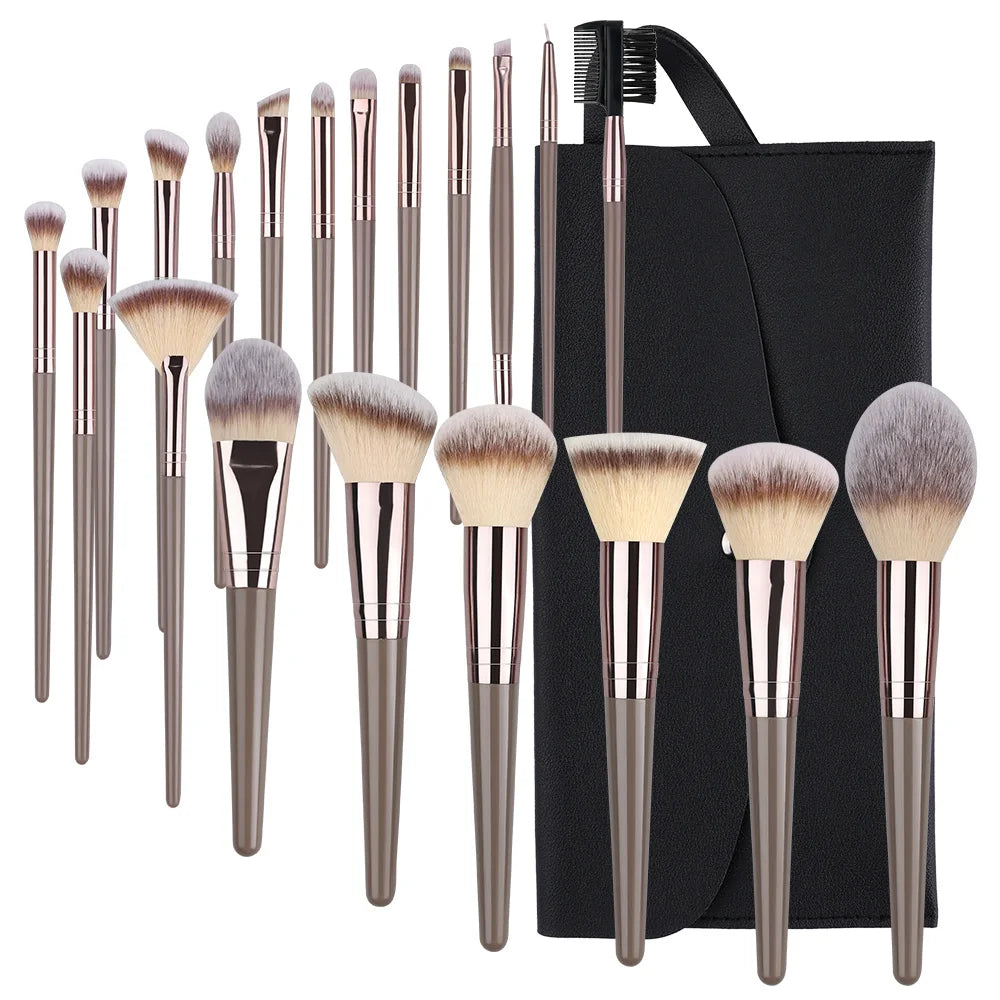 FARUZZI 20-Piece Professional Makeup Brush Set