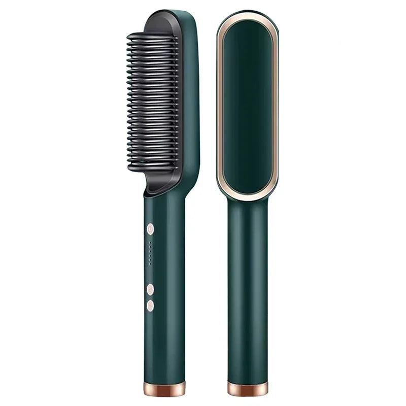 FARUZZI Thermostatic Hair Straightening Brush