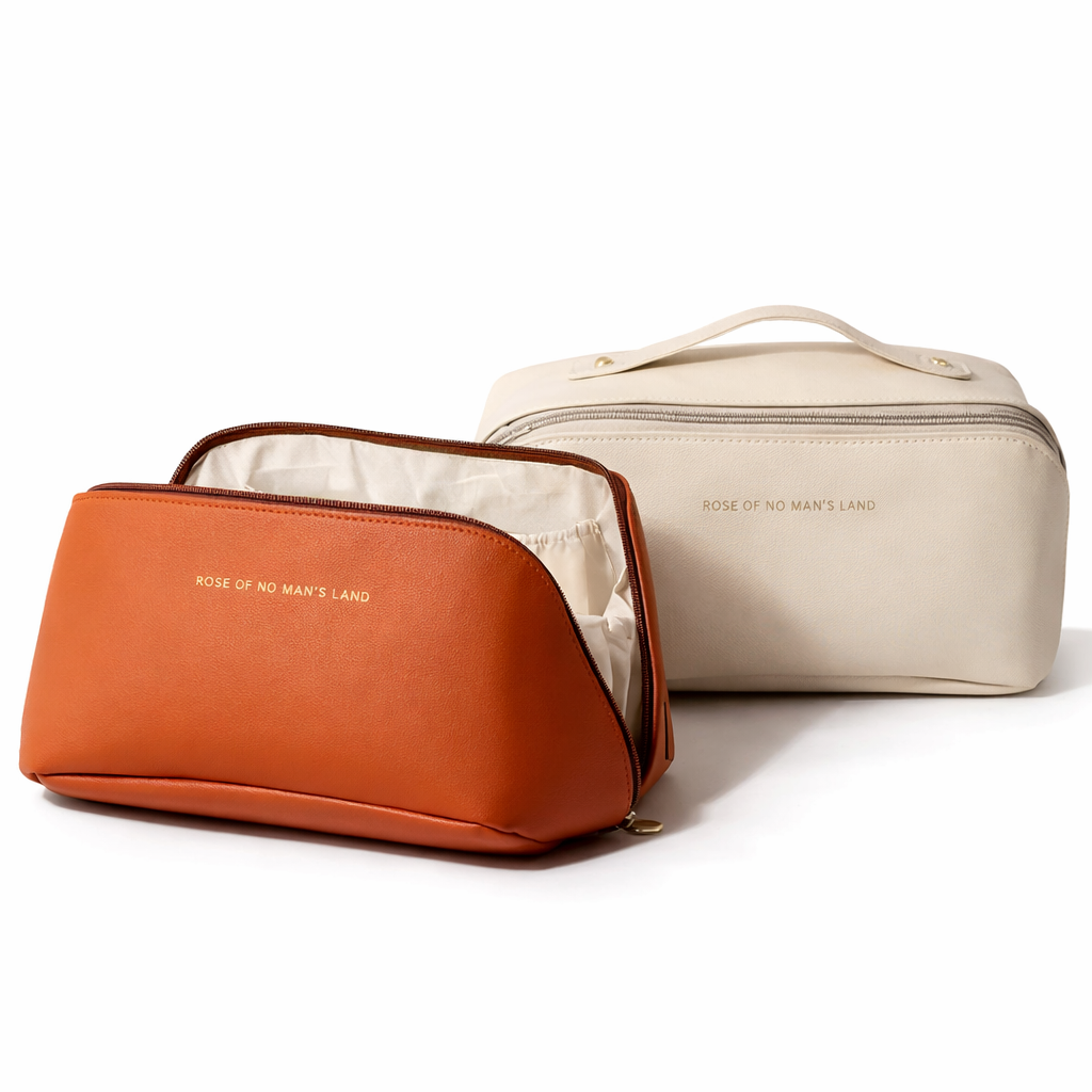 ROSE OF NO MAN’S LAND Large-Capacity Travel Makeup Bag