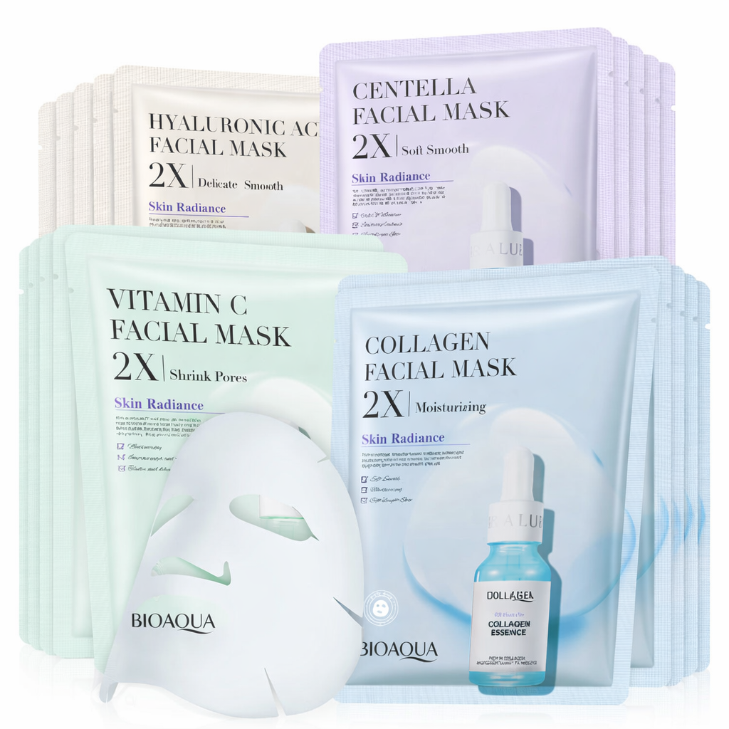 BIOAQUA Centella Collagen Hydrating Sheet Mask Set (20pcs)