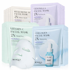 BIOAQUA Centella Collagen Hydrating Sheet Mask Set (20pcs)